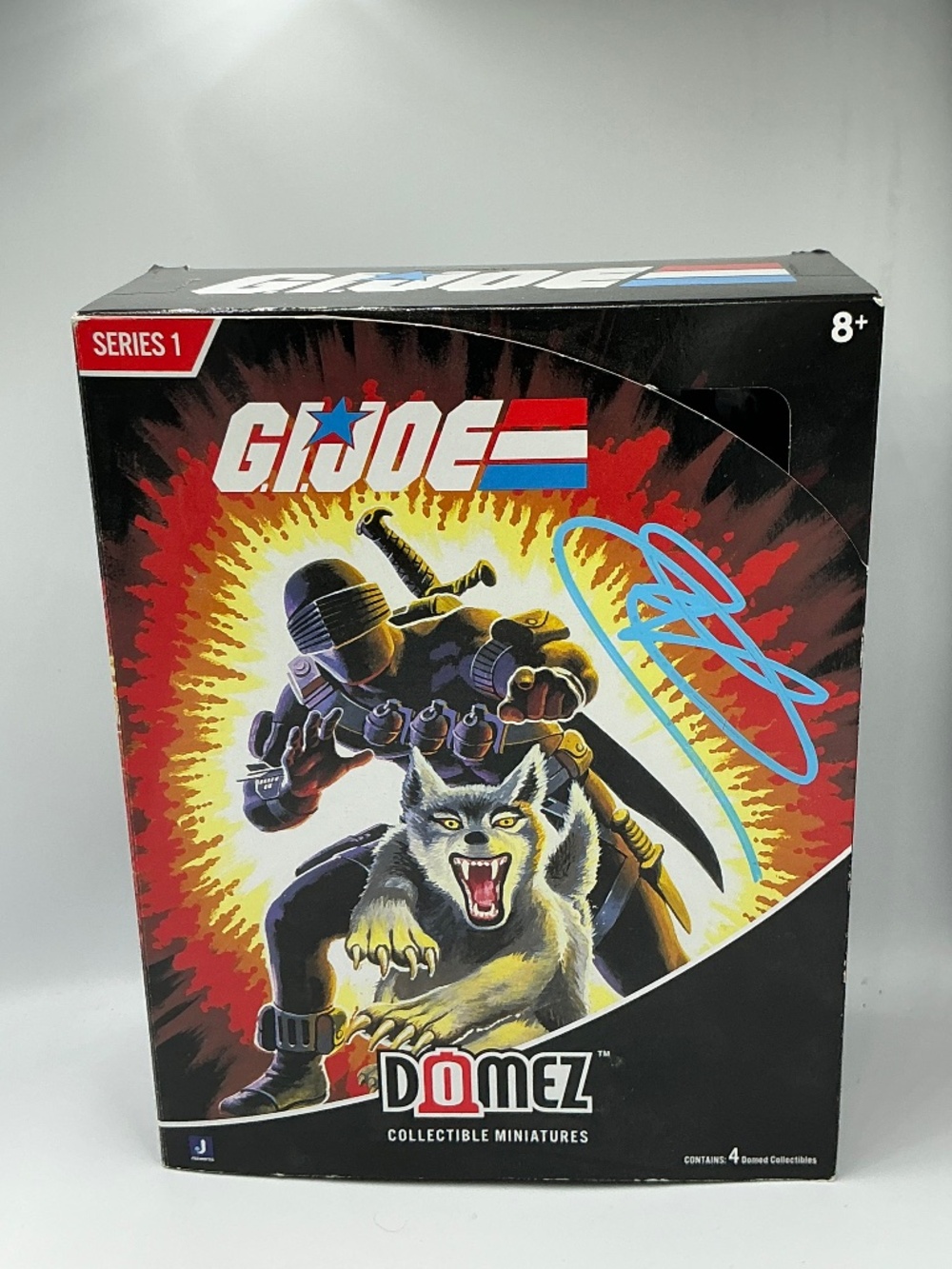 G.I. Joe Autographed Ray Park Domez Series 1 4-Pack Snake Eyes Collector Set